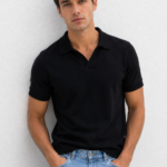Knit Polo Shirt